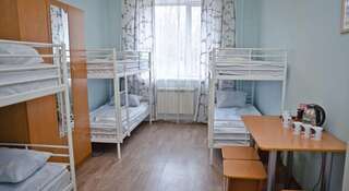 Гостиница Хостел В Гости Новокузнецк Кровать в общем 6-местном номере-5
